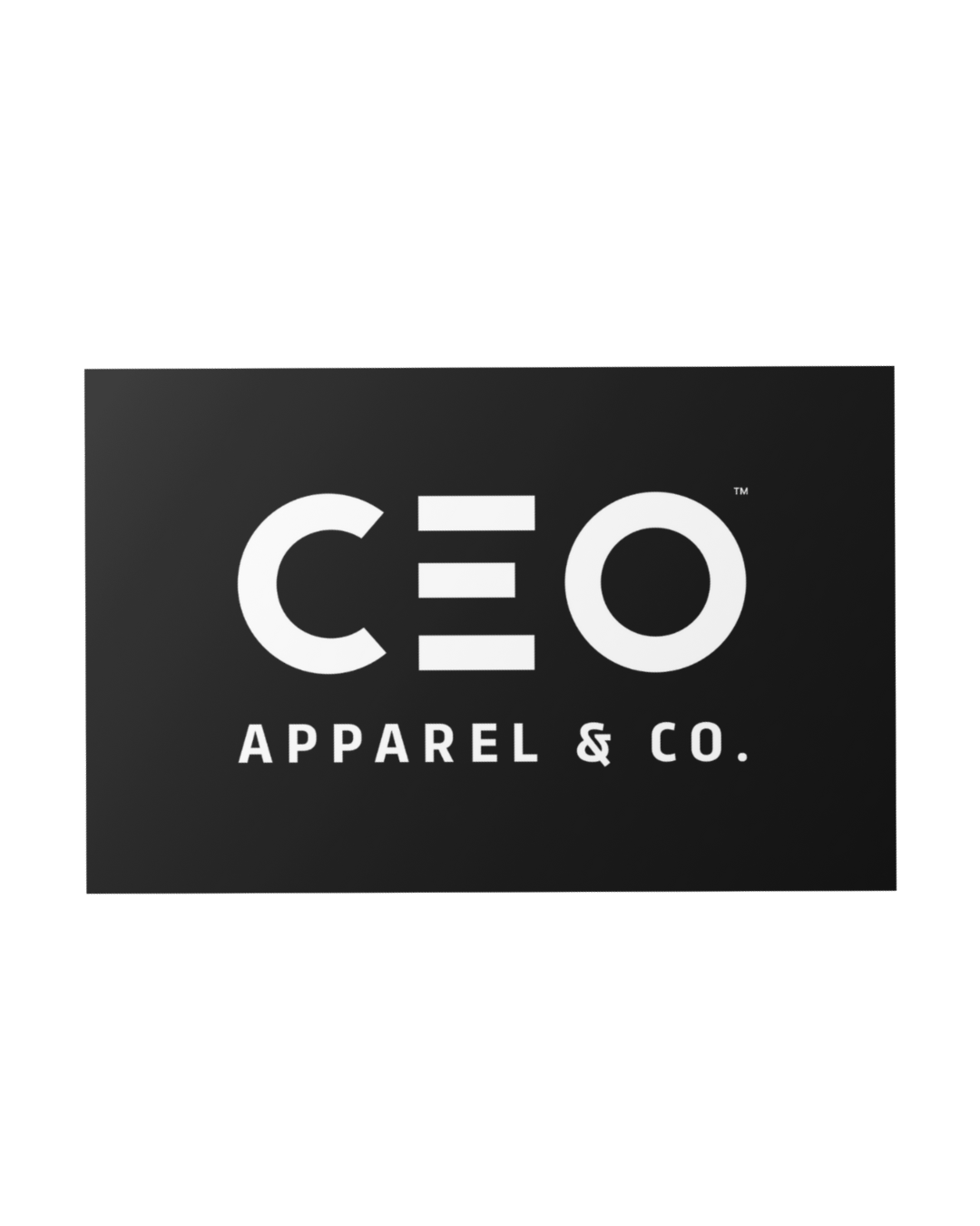THE GIFT CARD CEO APPAREL & CO.